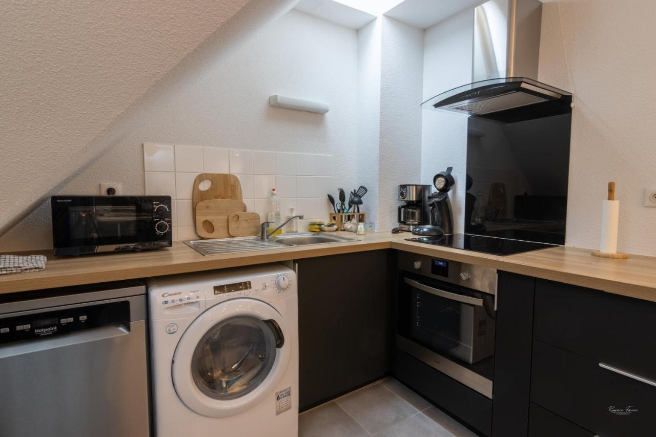 Magnifique Appartement Renove Dans Residence Saumur Exterior foto